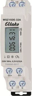 1-vaiheinen kWh mittari Eltako 