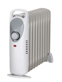 1000W öljytäytteinen lämmitin siirrettävä