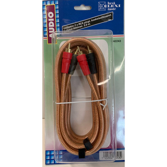 Audio RCA-RCA plugi johto 3m