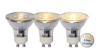 GU10 3-step DIM LED 4,4W 3000K 350lm