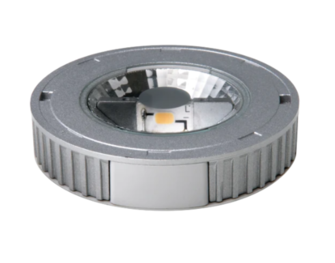 GX53 LED lamppu pienellä valokulmalla