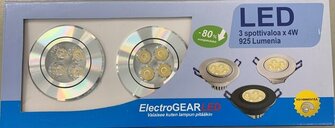 Led valaisinsarja 3- ja 5-osaiset VAL/KROMI