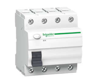 Vikavirtasuojakytkin 4-nap Schneider electric A-tyyppi
