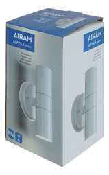  Alppila Double IP44 2XGU10 WH 