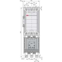 ABB A145-30 400V/75kW kontaktori