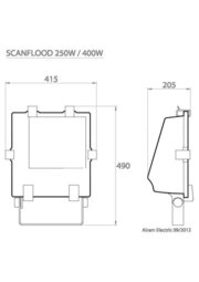 Airam Scanflood 2 Valonheitin