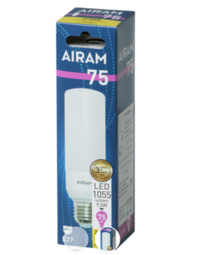 Airam tuubilamppu E27 806 / 1055 lumen