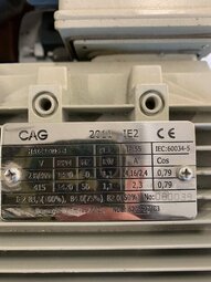 CAG 1,1kW 1400rpm B3 moottori