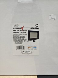 100W PIR LED-VALONHEITIN LEXA DURABLE   8500Lm 