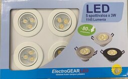 Led valaisinsarja 3- ja 5-osaiset VAL/KROMI