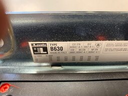 Lovato 630A / 220-240V 50-60Hz AC/DC kontaktori