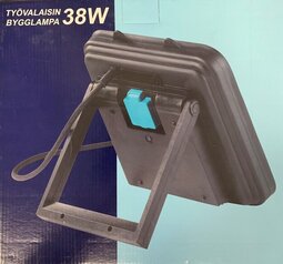 Työvalaisin pistorasialla LeXa 38W