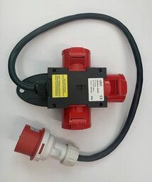 Voimavirtahaaroitin 3-os 16A 1m