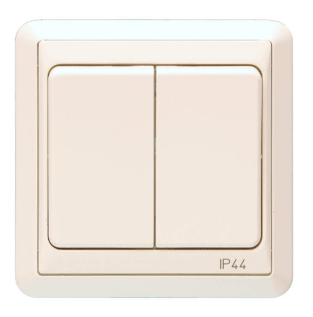Artic IP44 5- kytkin Valkoinen