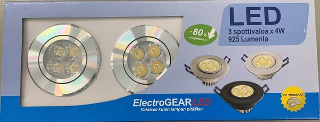 Led valaisinsarja 3- ja 5-osaiset VAL/KROMI