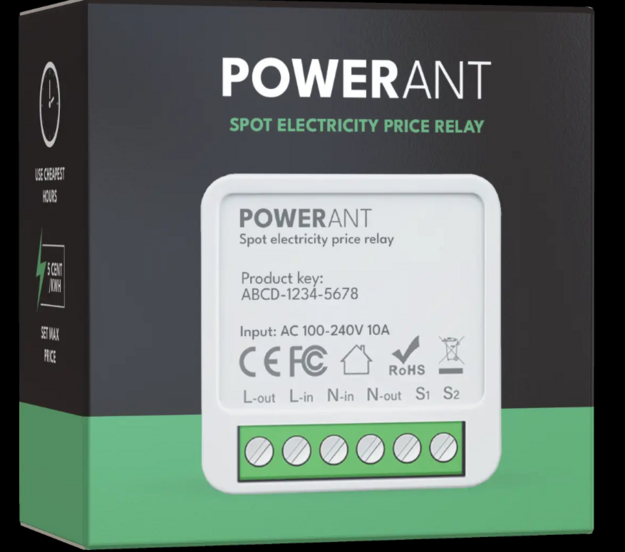 Powerant Pörssisähkö Rele V2